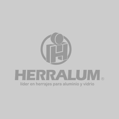 Herralum Perfil policarbonato 9mm aleta lateral