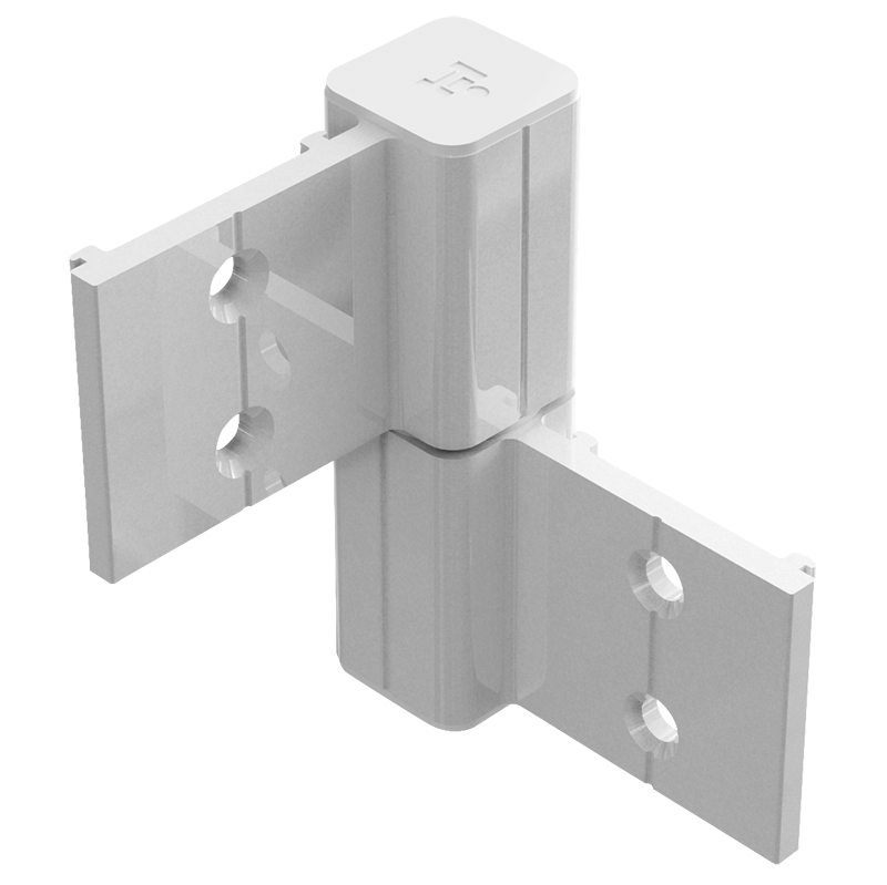 Bisagras Danco lateral 100° p/puerta c/aluminio – Distribuidora Arco